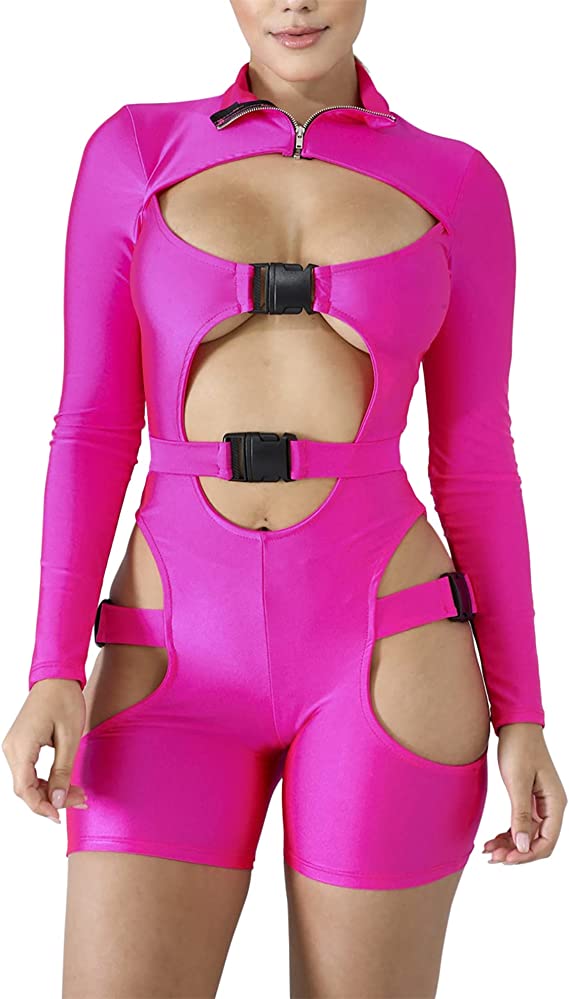 Sexy bodysuit with cutouts 