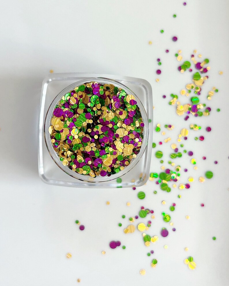 Mardi Gras | New Orleans| Glitter Gel | Sparkles | Festival | Concert | Glitter