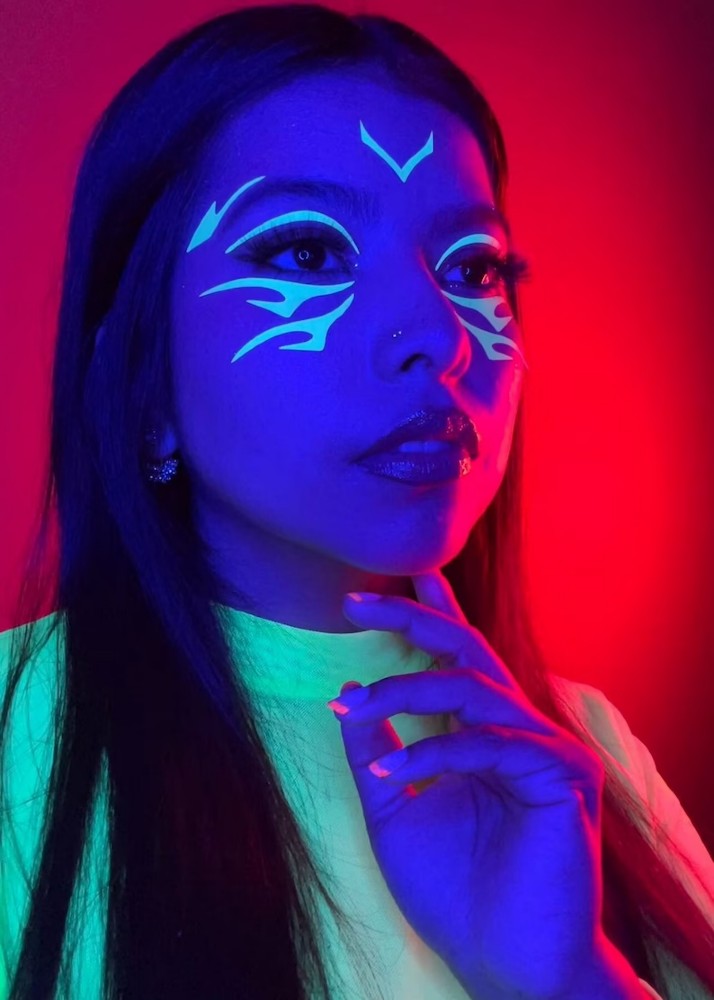 Tribe Vibes - Holographic Face Decals